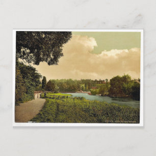 Richmond, Blick auf die Themse, London und Vororte Postkarte