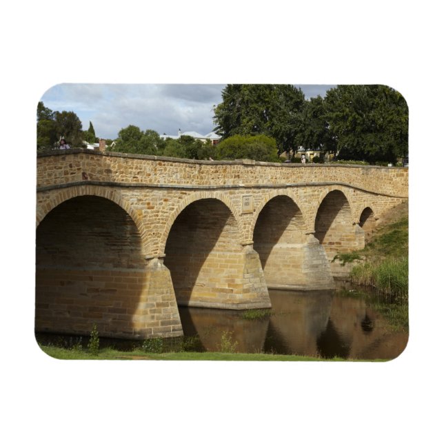 Richmond Bridge (Australiens älteste) Magnet (Horizontal)