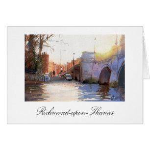 Richmond-Brücke, Richmond-nach-Themse