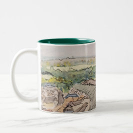Richmond Castle Mug Zweifarbige Tasse