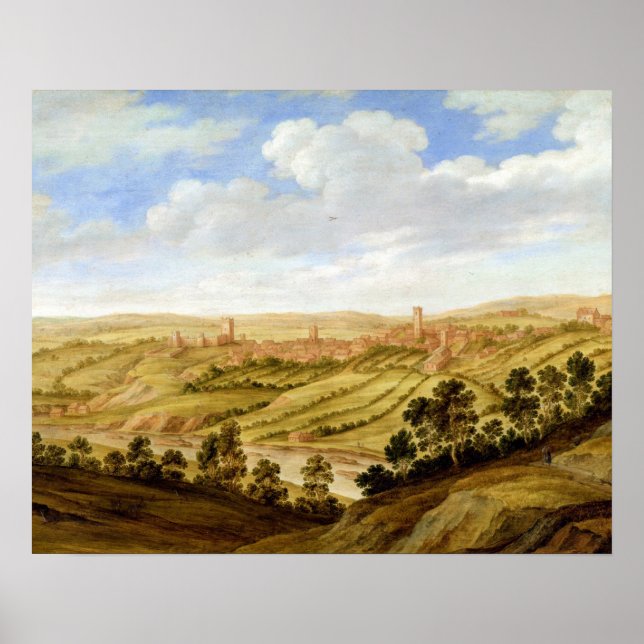 Richmond Castle, Yorkshire, c.1640-41 (Öl auf Sche Poster (Vorne)