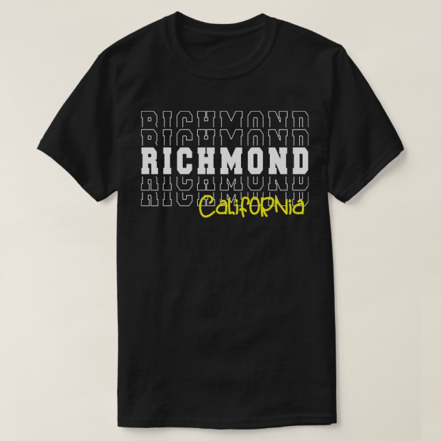 Richmond City California Richmond CA T-Shirt (Design vorne)