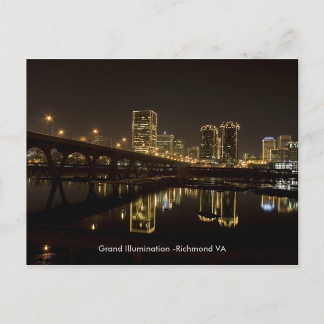 Richmond Grand umination, Postkarte (Vorderseite)