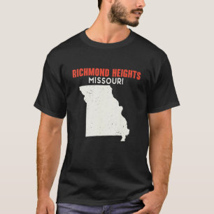 Richmond Heights Missouri USA Staat America Travel T-Shirt
