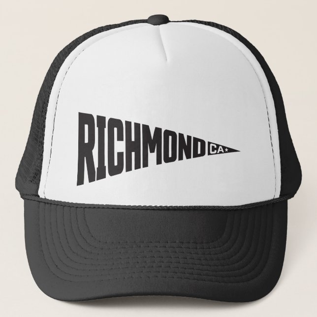 Richmond Hero Pennant Hat Truckerkappe (Vorderseite)