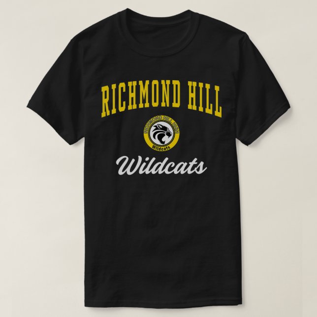 Richmond Hill High School Wildcats C3 T-Shirt (Design vorne)