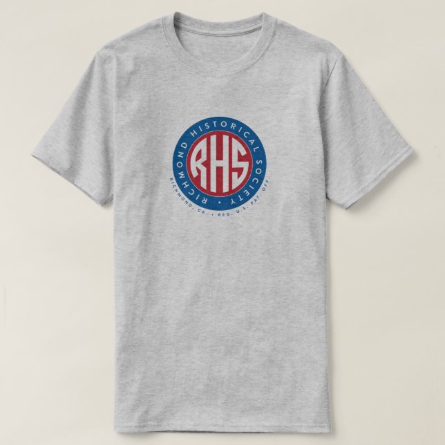 Richmond Historisches Society Monogram T-Shirt (Design vorne)