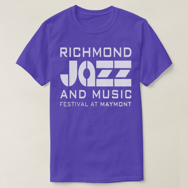 Richmond Jazz and Music Festival T-Shirt (Design vorne)