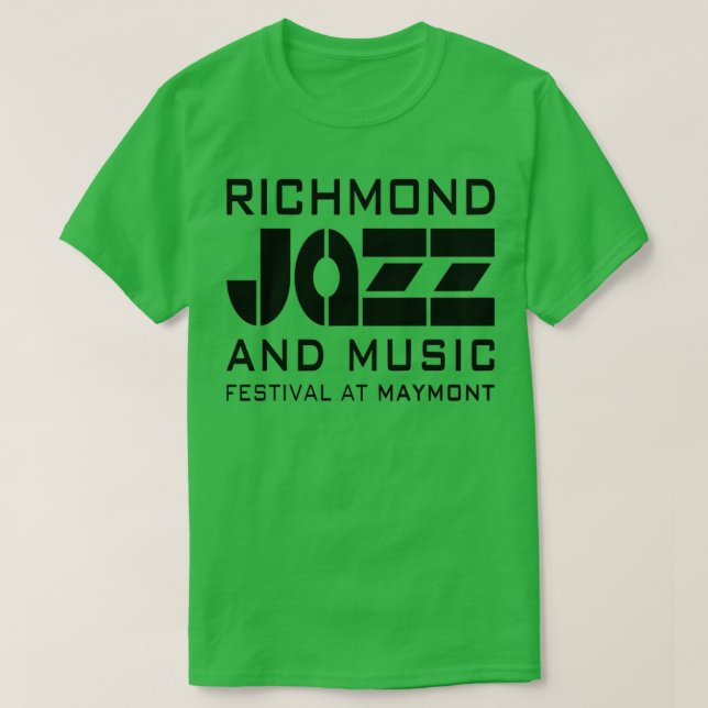 Richmond Jazz and Music Festival T-Shirt (Design vorne)