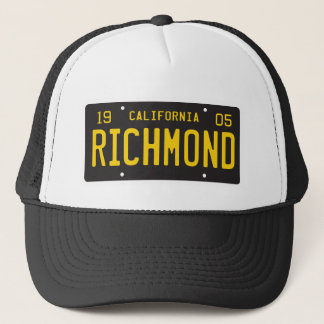 Richmond License Plate Hat Truckerkappe
