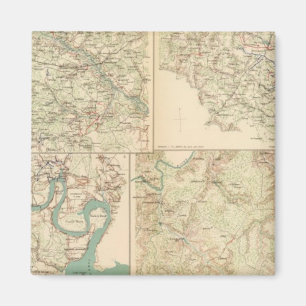 Richmond, Petersburg, Fünf Gabel Magnet