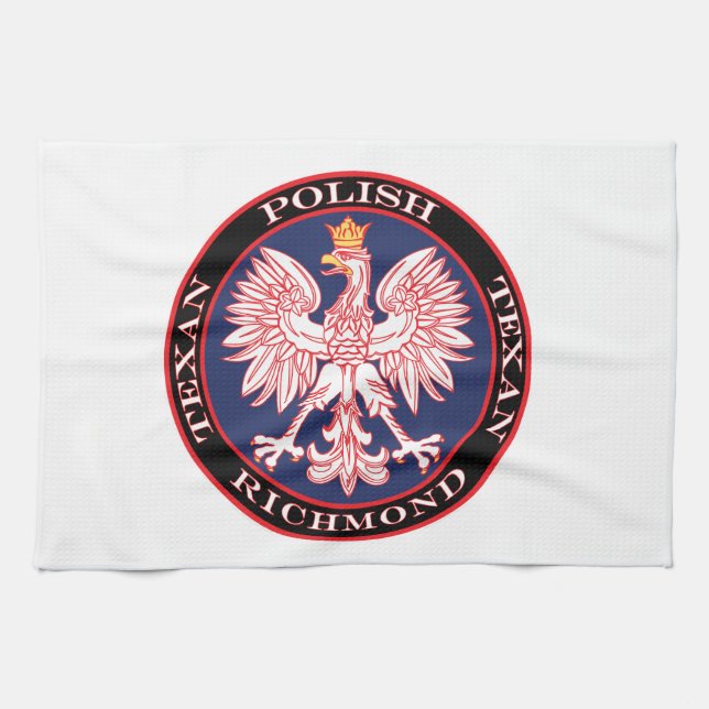 Richmond Polish Texan Geschirrtuch (Horizontal)
