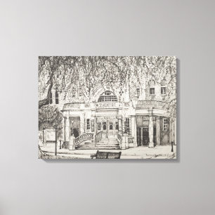 Richmond-Theater London Großbritannien. 2004 Leinwanddruck