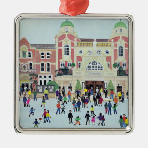 Richmond-Theater London Silbernes Ornament