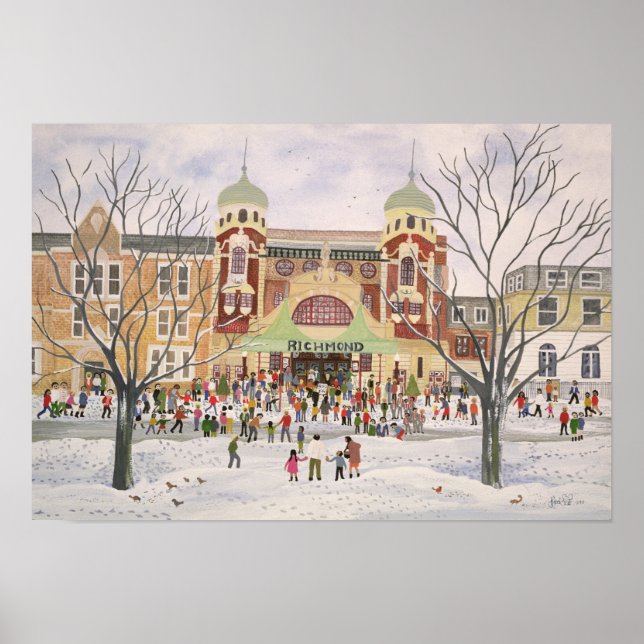 Richmond Theater Surrey 1988 Poster (Vorne)