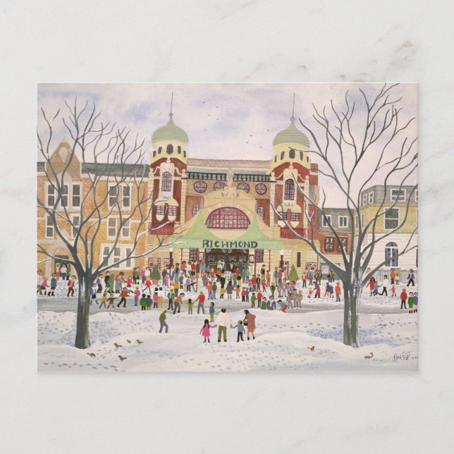 Richmond Theater Surrey 1988 Postkarte (Vorderseite)