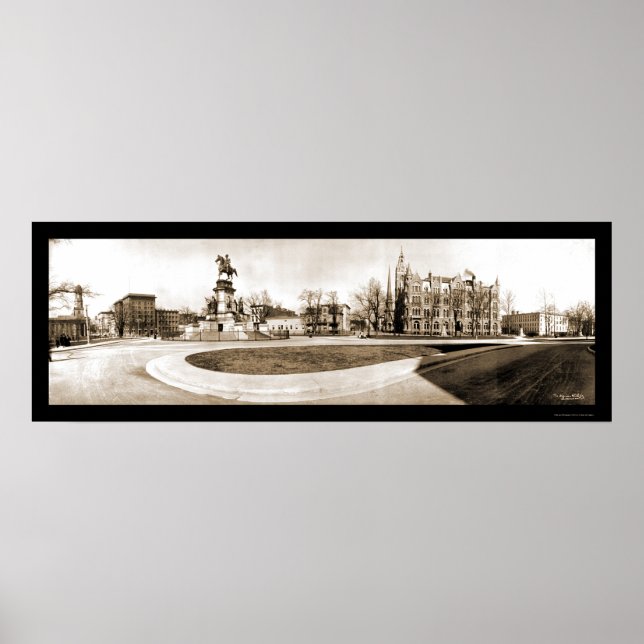 Richmond, VA Hauptstadt Foto 1909 Poster (Vorne)