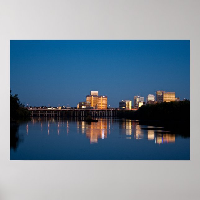 Richmond, VA River City Poster (Vorne)