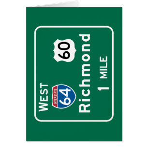 Richmond, VA-Verkehrsschild