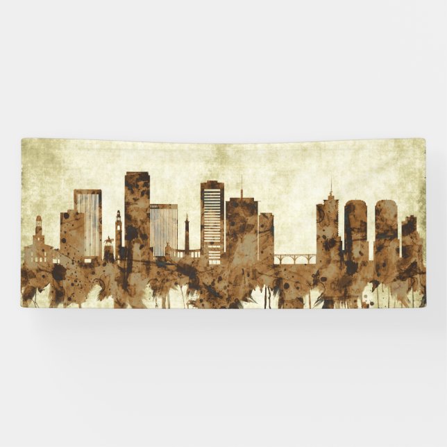 Richmond Virginia Cityscape Banner (Horizontal)