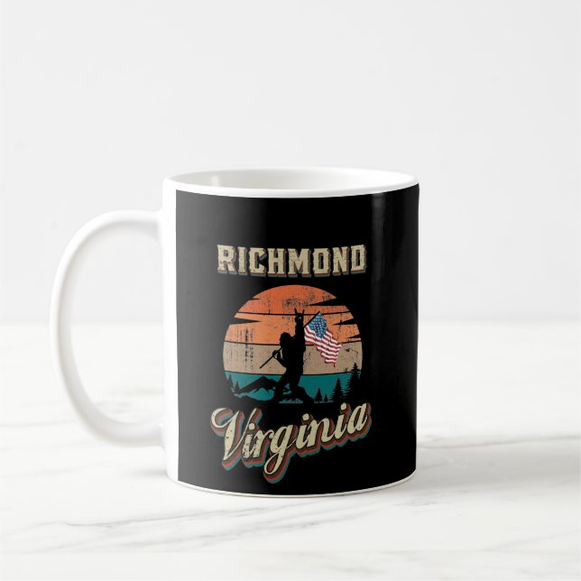 Richmond Virginia Kaffeetasse (Links)