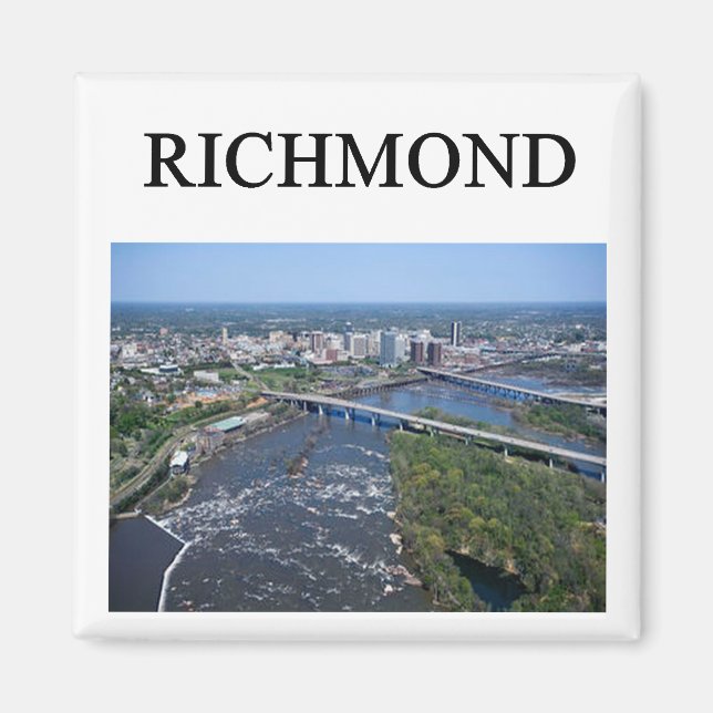 RICHMOND virginia Magnet (Vorne)