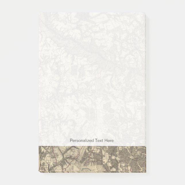 Richmond, Virginia Post-it Klebezettel (Vorderseite)