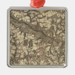 Richmond, Virginia Silbernes Ornament