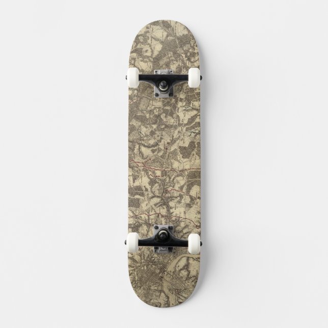 Richmond, Virginia Skateboard (Vorderseite)