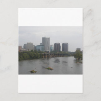 Richmond Virginia Skyline Postkarte