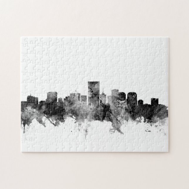 Richmond Virginia Skyline Puzzle (Horizontal)