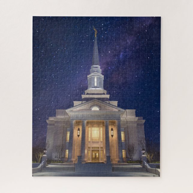 Richmond Virginia Temple Composite Jigsaw Puzzle (Vertikal)