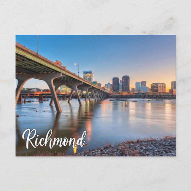 Richmond, Virginia, Vereinigte Staaten Postkarte (Vorderseite)