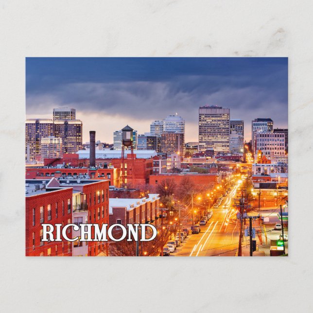 Richmond, Virginia, Vereinigte Staaten Postkarte (Vorderseite)