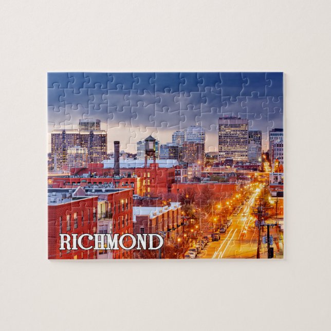 Richmond, Virginia, Vereinigte Staaten Puzzle (Horizontal)