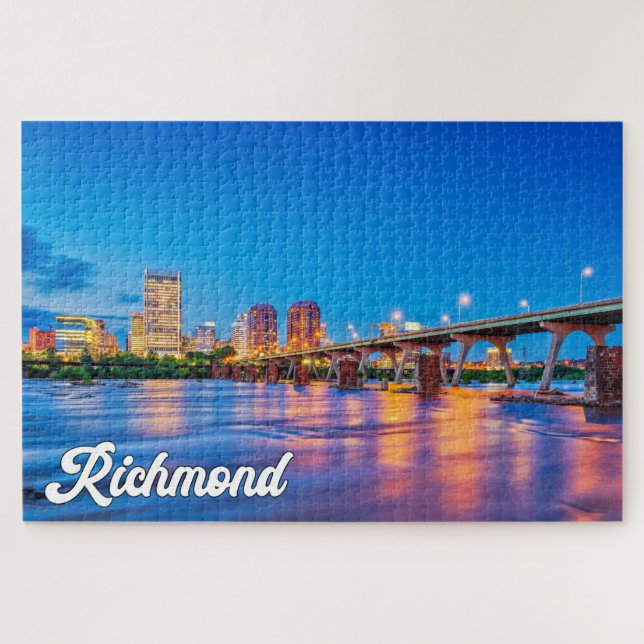 Richmond, Virginia, Vereinigte Staaten Puzzle (Horizontal)