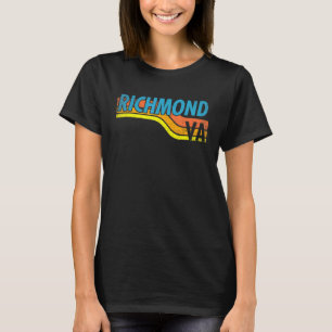 Richmond Virginia Vintag 70er 80er Retro Style Men T-Shirt