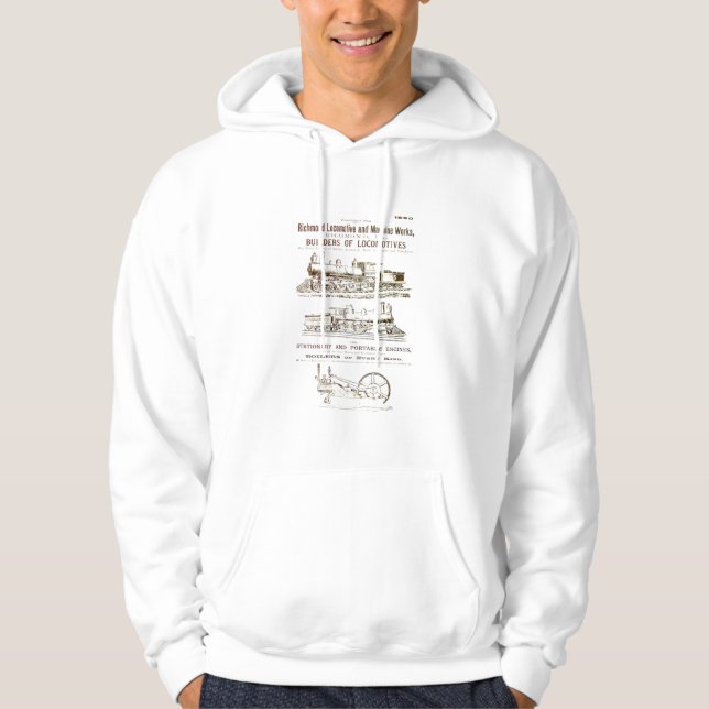 Richmondlokomotiv-und -eisenbahn-ArbeitenHoodie Hoodie (Vorderseite)