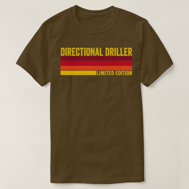 Richtbohrer T-Shirt (Design vorne)