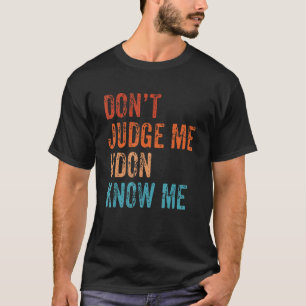 Richte nicht über Udon, kenn mich Nudeln Retro lus T-Shirt