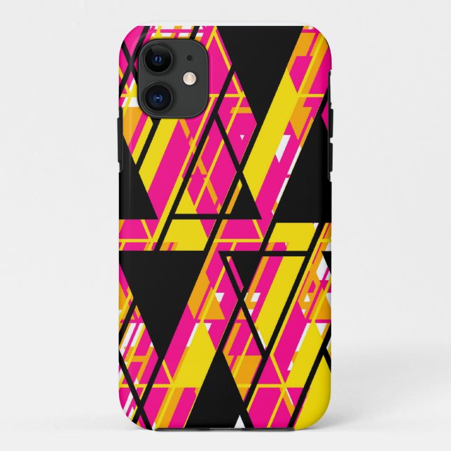 Richten Sie das helle Grafikdesign aus Case-Mate iPhone Hülle (Rückseite)