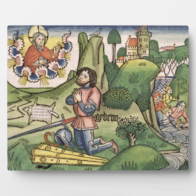 Richter 6 36 Gideon legt die Fleece aus dem " Fotoplatte (Vorderseite)