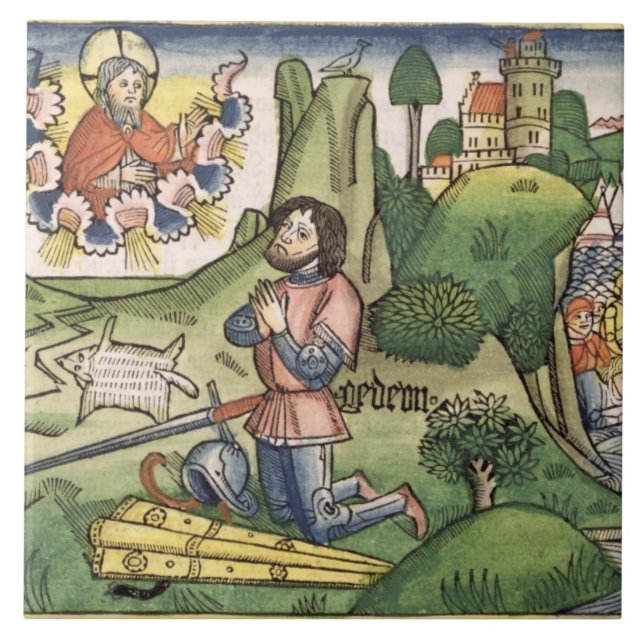 Richter 6 6 Gideon setzt heraus die Fleece, von ' Fliese (Vorderseite)