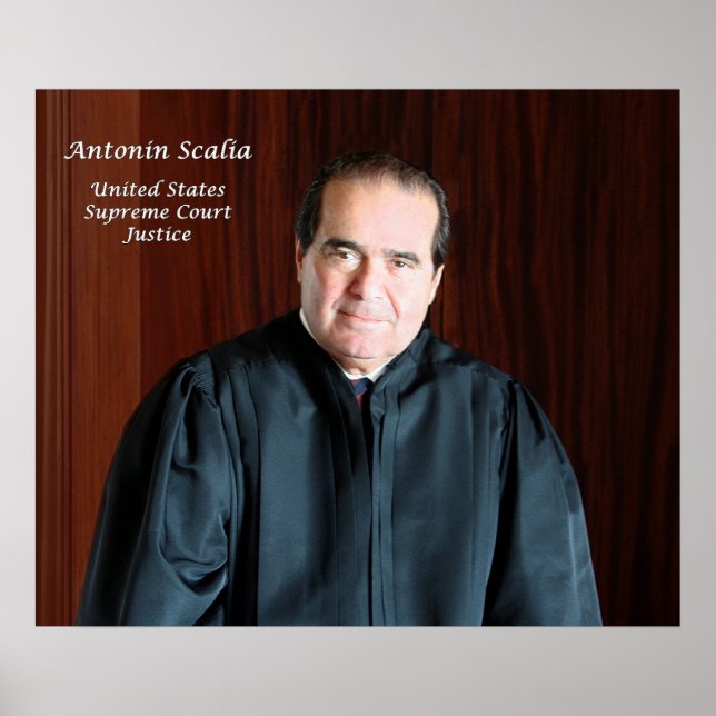 Richter Antonin Scalia Poster (Vorne)