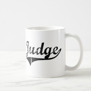 Richter-beruflicher Job Kaffeetasse