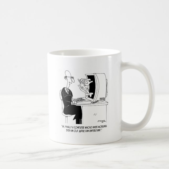 Richter-Cartoon 7496 Kaffeetasse (Rechts)