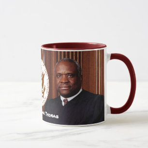 Richter Clarence Thomas - Oberster Gerichtshof der Tasse