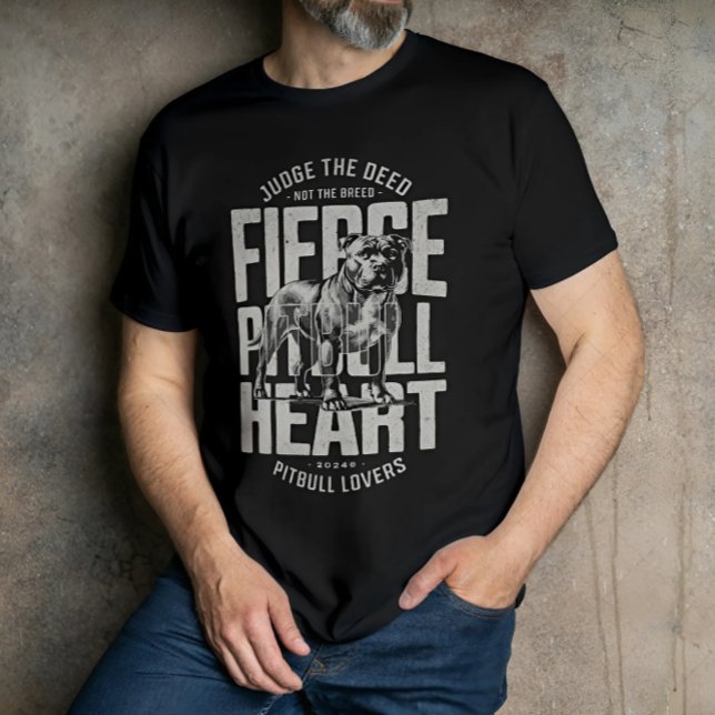 Richter der Tat nicht die Rasse zerreißen Pitbull  T-Shirt (Von Creator hochgeladen)