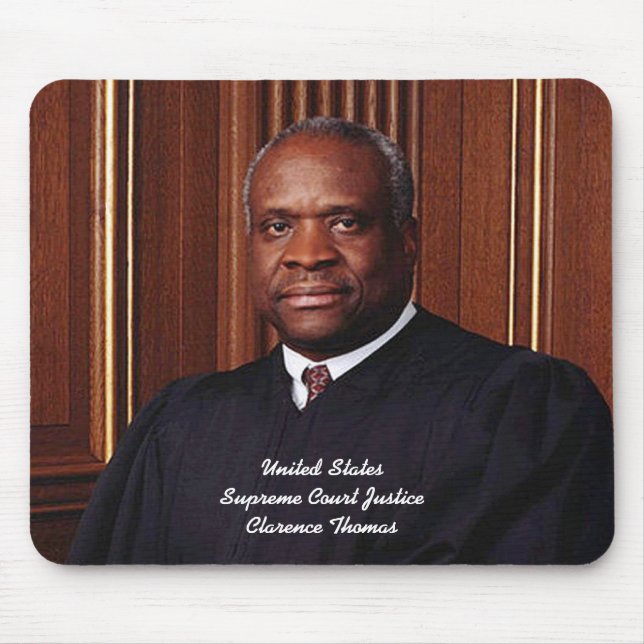 Richter des Obersten Gerichtshofs Clarence Thomas Mousepad (Vorne)