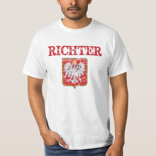 Richter Familienname T-Shirt (Vorderseite)